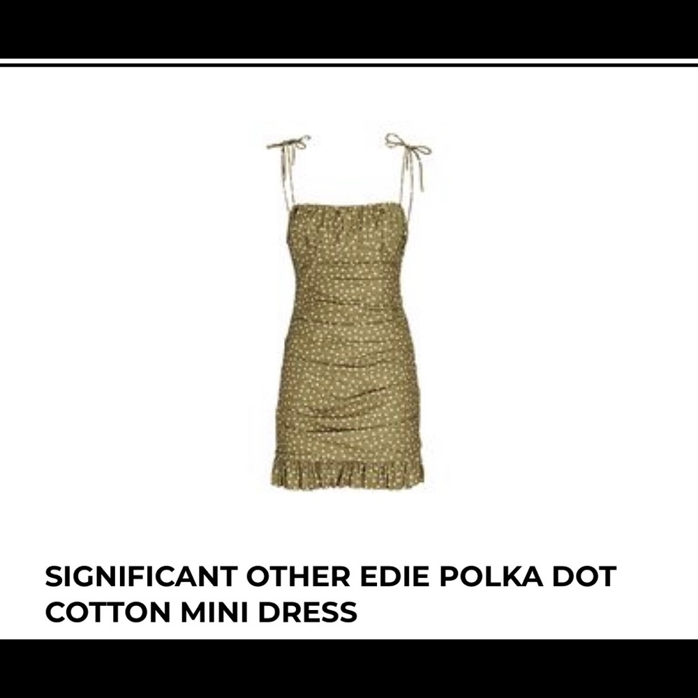 Summer mini dress